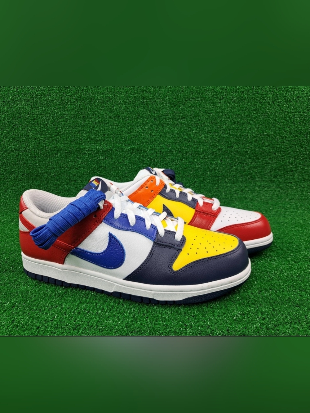 Nike Low Co. Japan  Sneaker - Yellow, Blue, Red, Navy